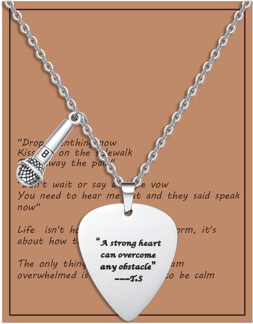 Wholesale Alloy Guitar  Necklace