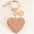 Wholesale diamond heart keychain