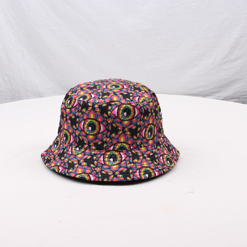Wholesale Double-sided printing fisherman hat