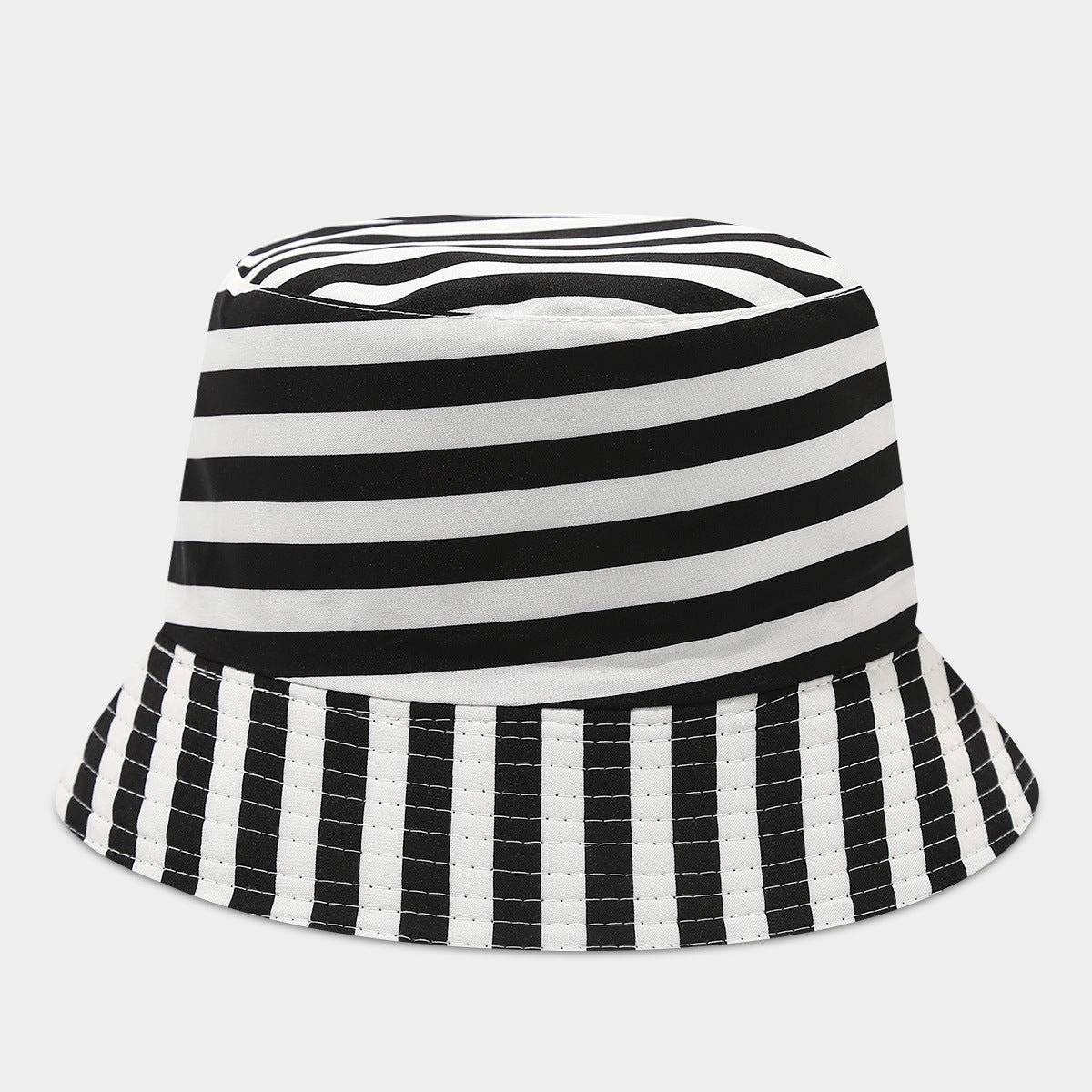 Wholesale  Graffiti Letter Double-sided Fisherman Hat Bucket Hat