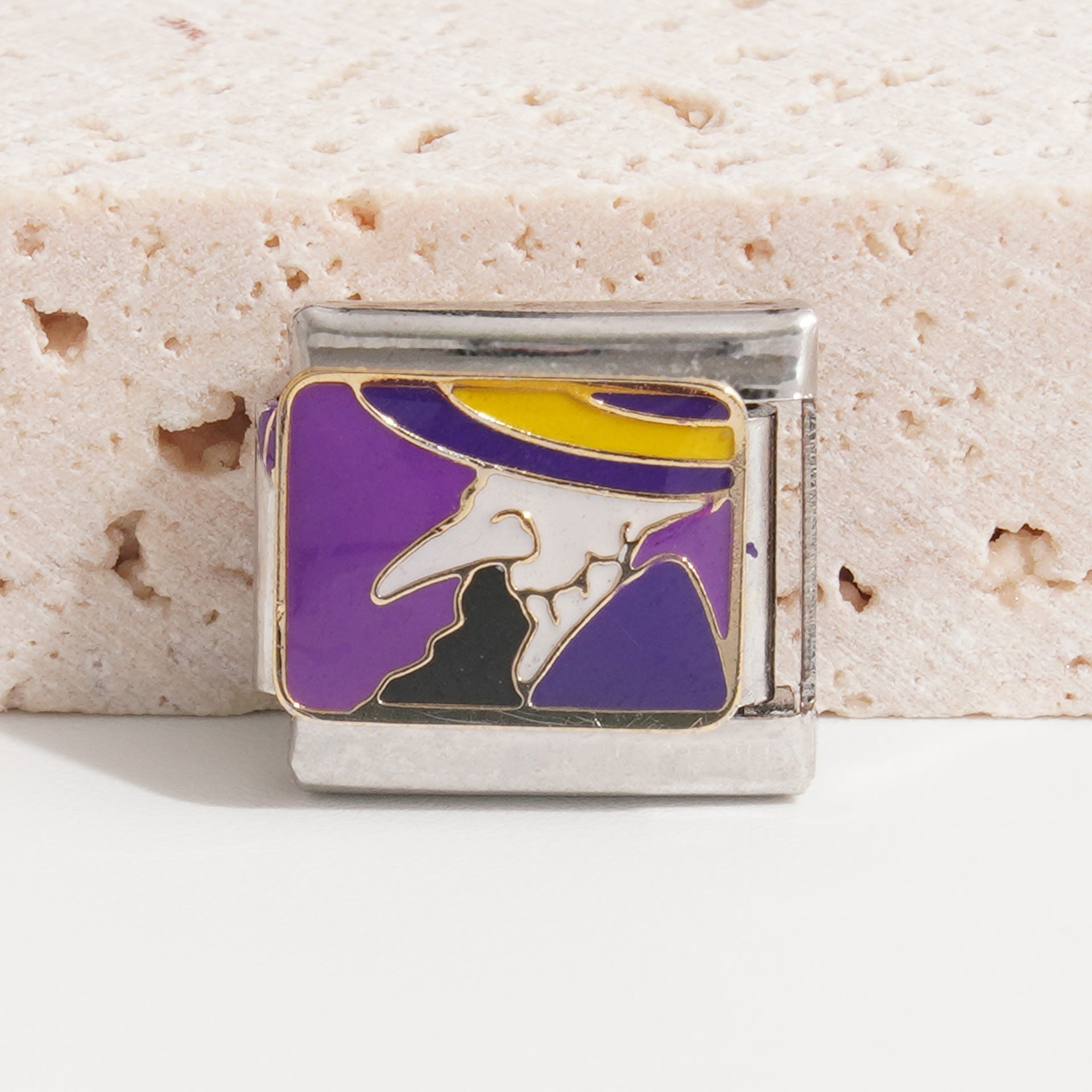 Wholesale Italian Charm Bracelet 9mm DIY Splicing Halloween Stainless Steel Composable Bracelet