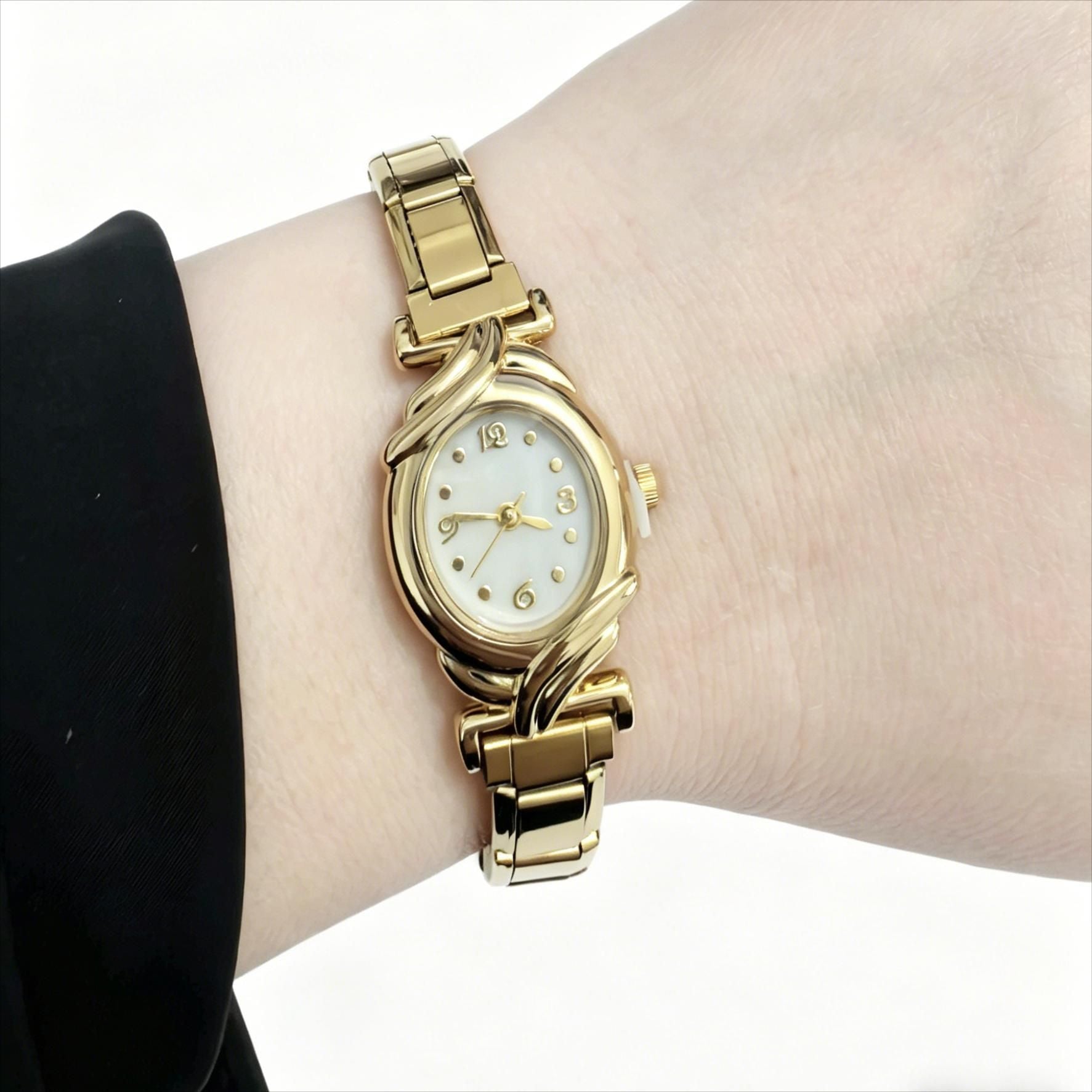 Wholesale Vintage Leopard Print Women' s Watch DIY Module Casual Fashion Accessory Party Gift