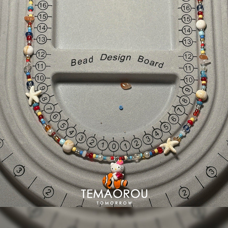 Wholesale Beaded Necklace Marine Series  Necklace