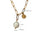 Wholesale  Natural Baroque Pearl Stainless Steel Necklace