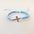 Wholesale  Stainless Steel Cross Hand-woven Bracelet