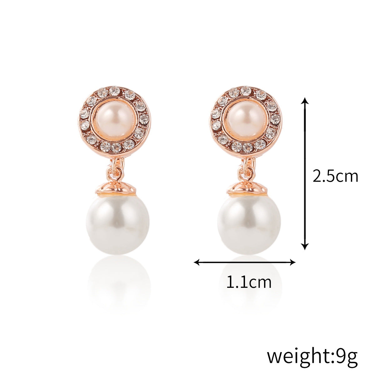 Wholesale Baroque Pearl Earrings Ear Cuff ACC-ES-ManYi004