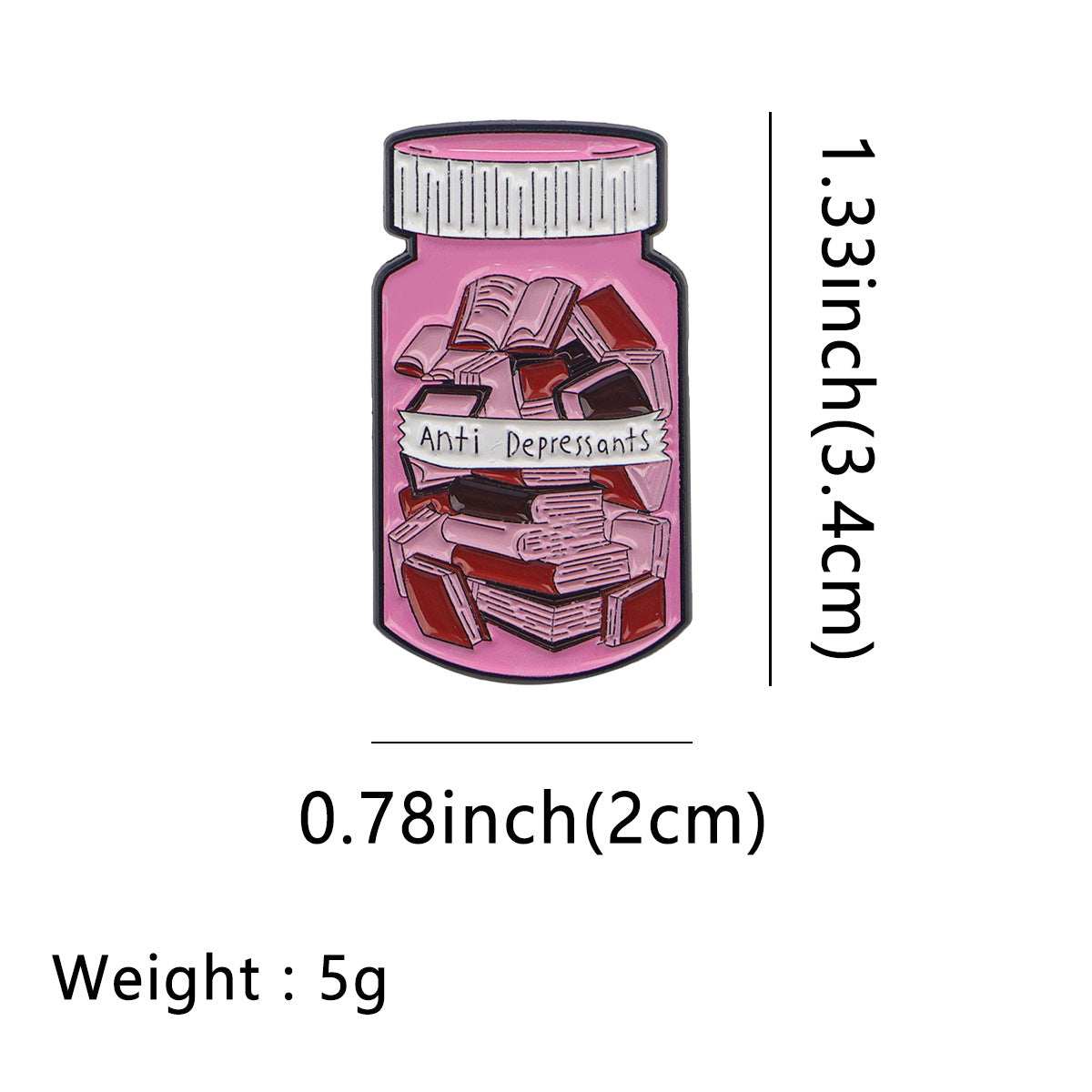 Wholesale Book Quotations Brooch