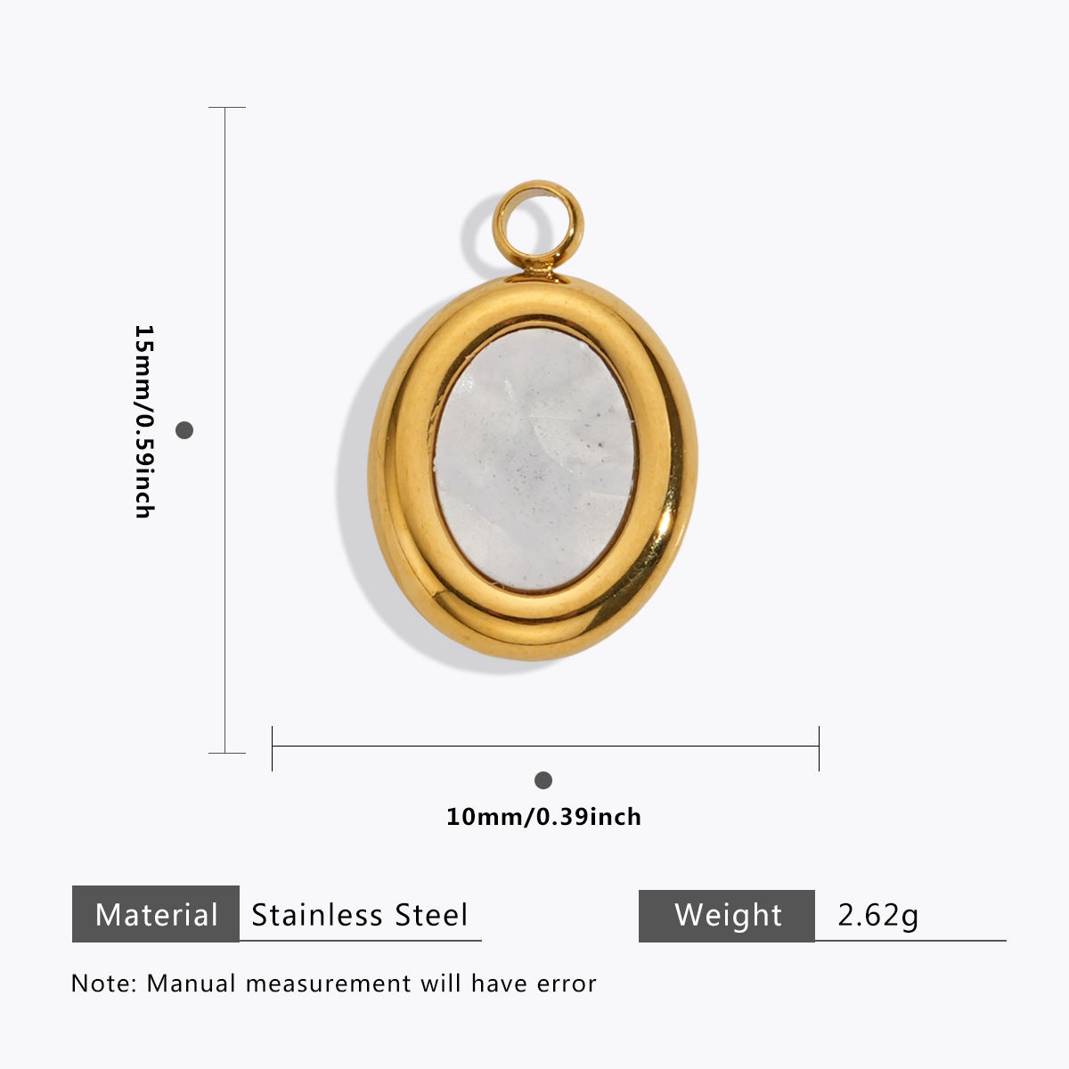 Wholesale Stainless Steel  Pearl Pendant Oil Drop Key Lock Pendant