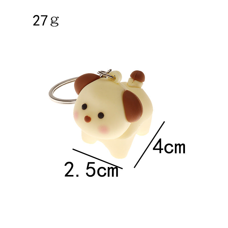 Wholesale Cartoon Cute Puppy Bone Keychain