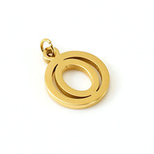 Wholesale Hollow letter Diy 26 English letter pendant