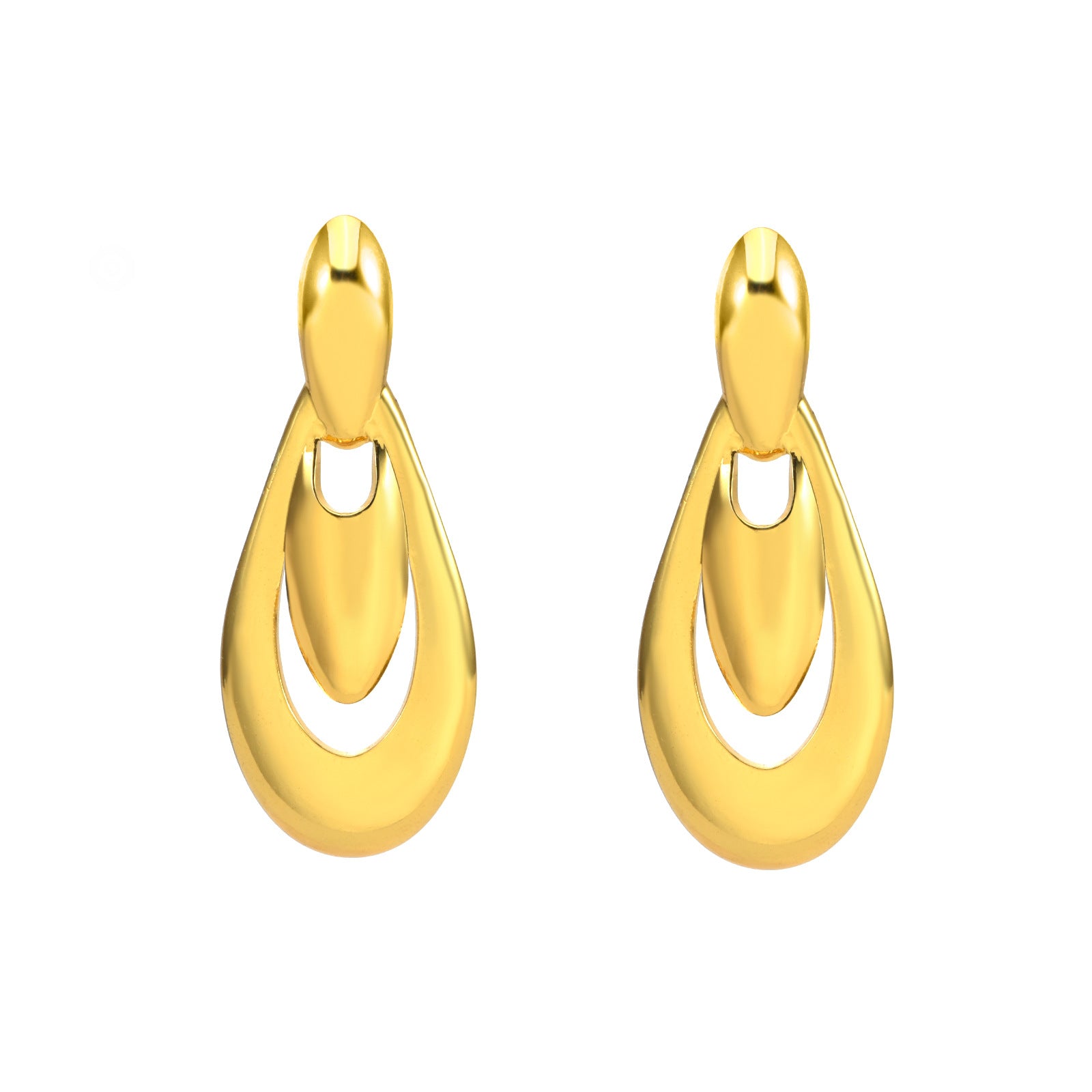 Wholesale Stainless steel gold earrings