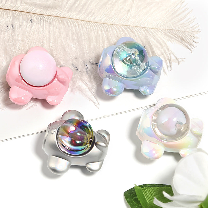 Wholesale 50pcs Cartoon Spaceship Perforated Acrylic Beads Diy Accessories ACC-BDS-BLG089