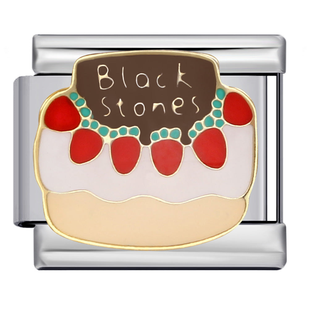 Wholesale Italian Charm Bracelet 9mm DIY Splicing Christmas Elements Stainless Steel Composable Bracelet