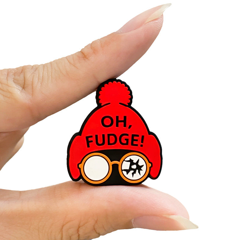 Wholesale 10pcs Silicone Cartoon Christmas Hat Focal Beads ACC-BDS-WDX120