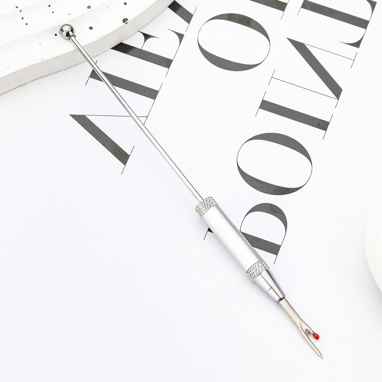 Wholesale DIY Beadable Thread Removal Knife Sewing Keychains Accessories