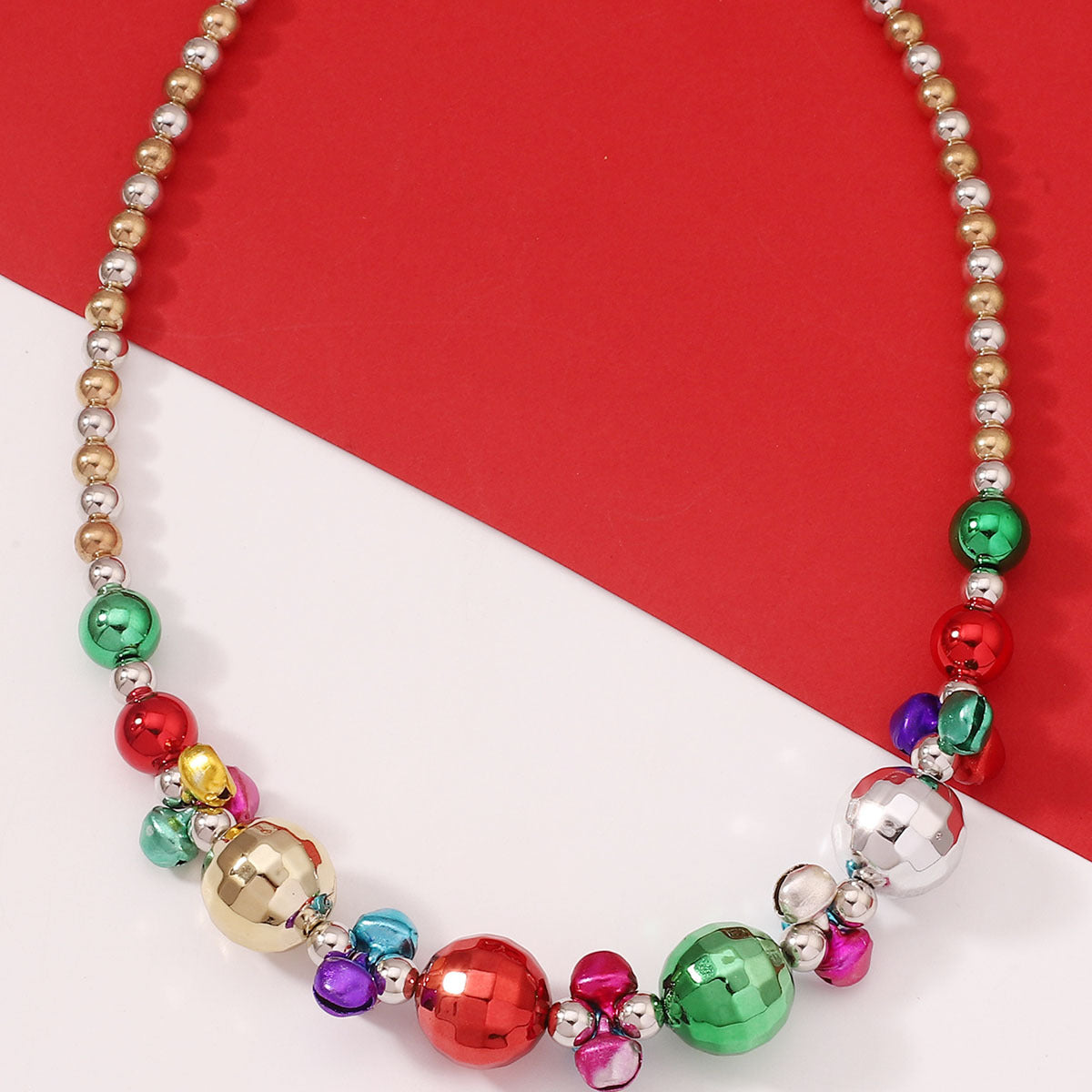 Wholesale Christmas Colorful holiday Necklace