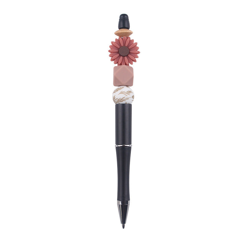 Wholesale Beaded Pen Gel Pen Creative DIY Cartoon Daisy Flowers  Pen