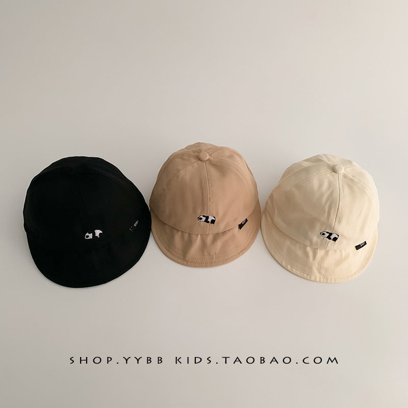 Wholesale Kids Cute Cartoon Thin Big Brim Sunshade Sunscreen Cap Summer Baseball Cap