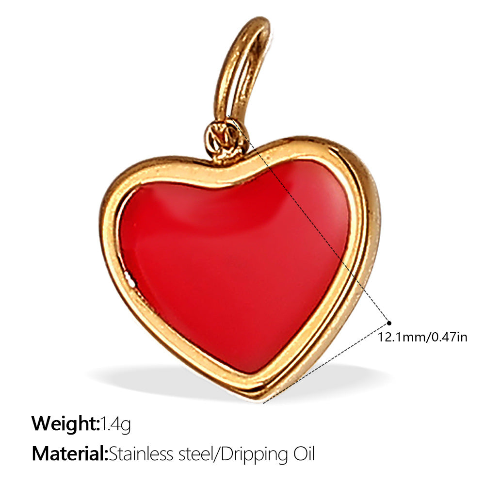 Wholesale Jewelry with Heart Design Stainless Steel,  Diy-Friendly Necklace and Bracelet for Girls and Boys