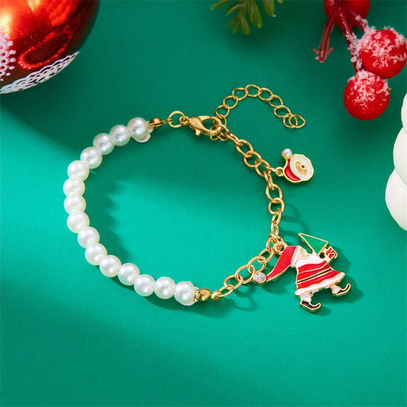 Wholesale Christmas Santa Claus Snowman Bracelet ACC-BT-YingHao007