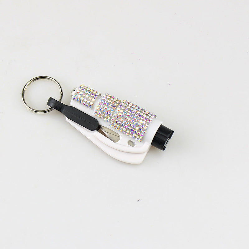Wholesale Mini Diamond 2 in 1 Plastic Keychain ACC-KC-TMS014