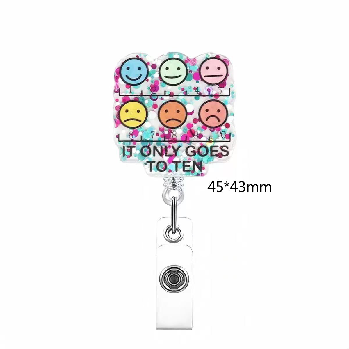 Wholesale cartoon pull-tab doctor and nurse name badges  Keychains