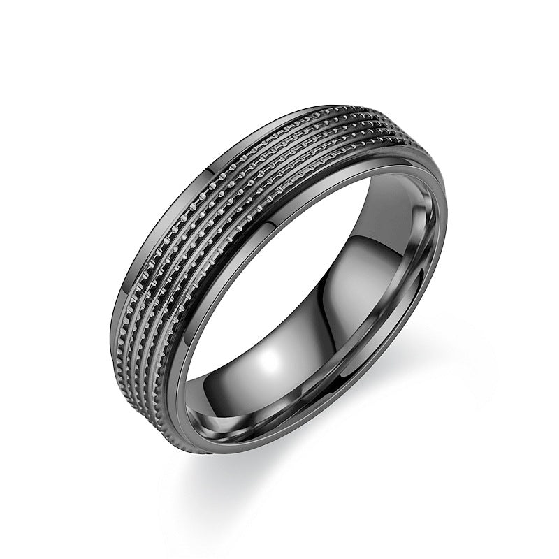 Wholesale Titanium Steel Couple Ring