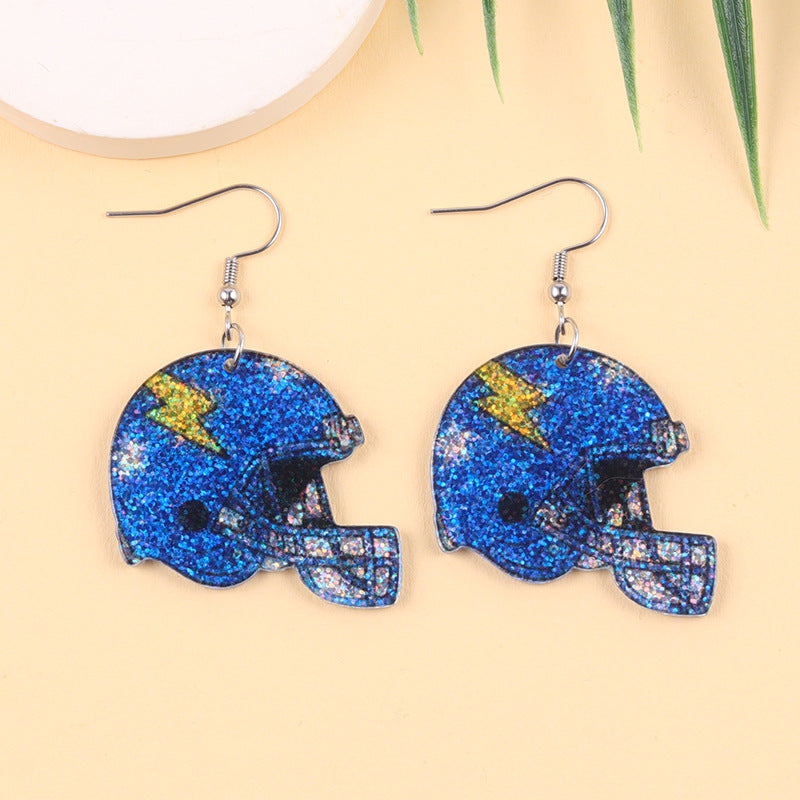 Wholesale World Cup Matches Acrylic Earrings