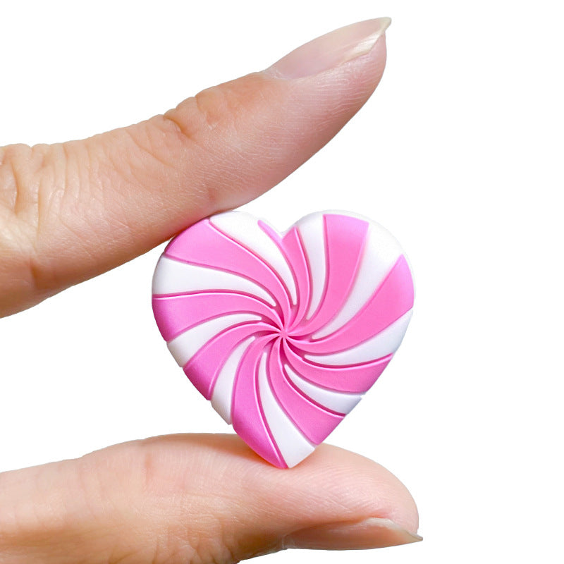 Wholesale 10pcs Silicone Love Candy Focal Beads DIY Beaded Pen Accessories ACC-BDS-WDX201