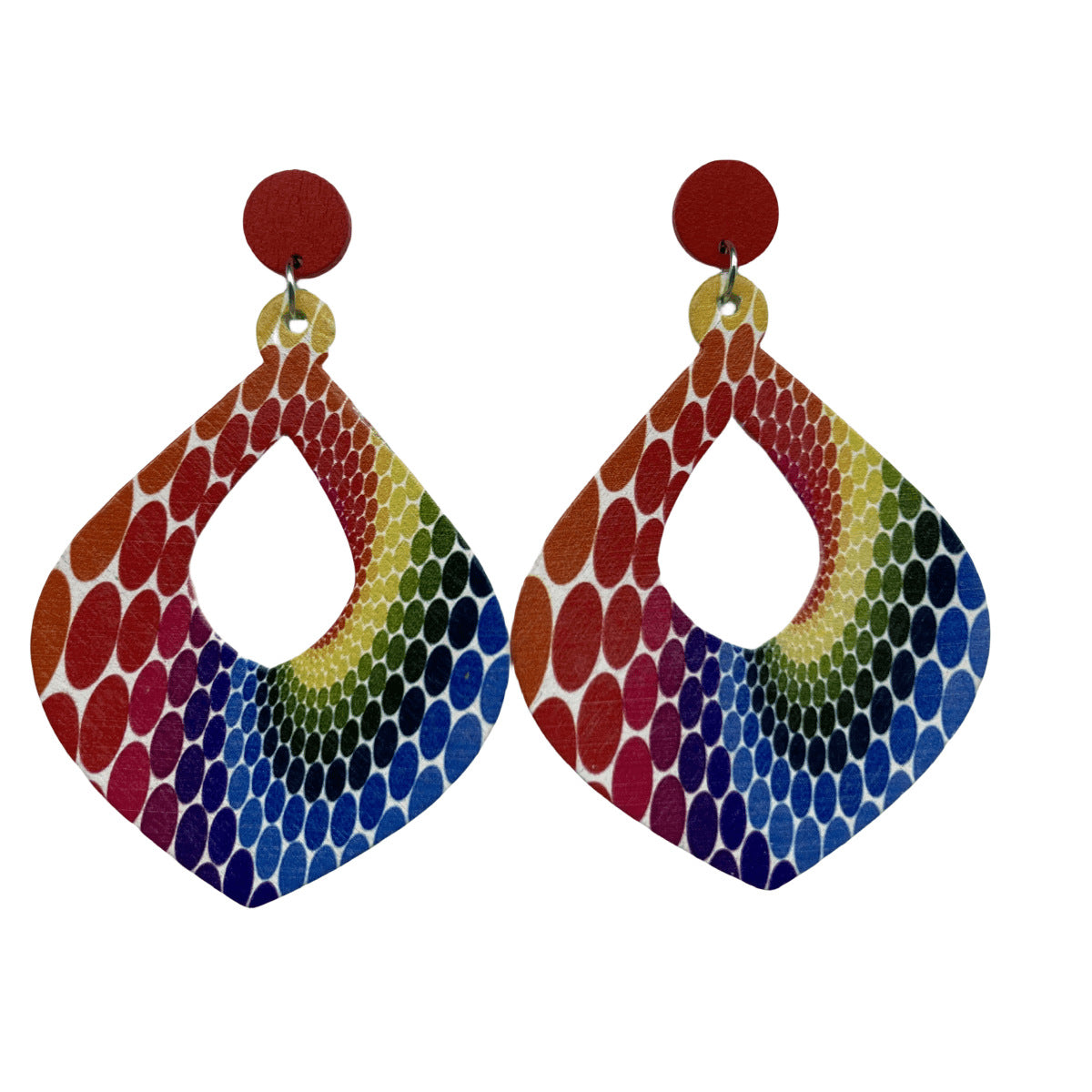 Wholesale Bohemian Vintage Wooden Earrings ACC-ES-FX024