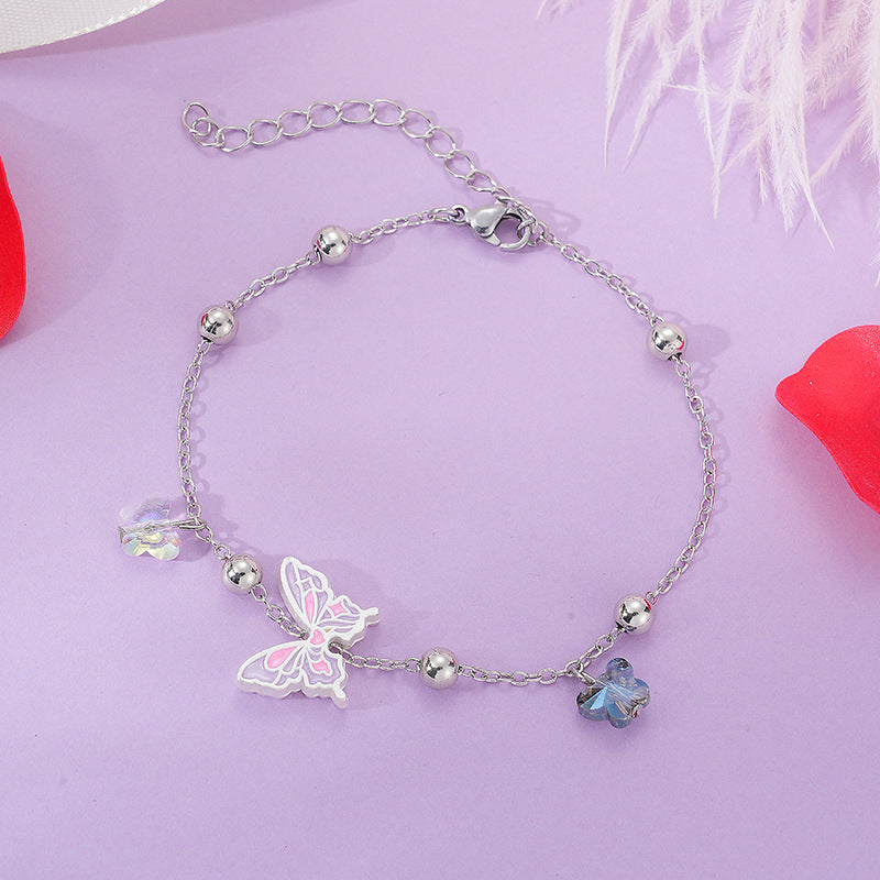 Wholesale  Flower Pearl Bracelet