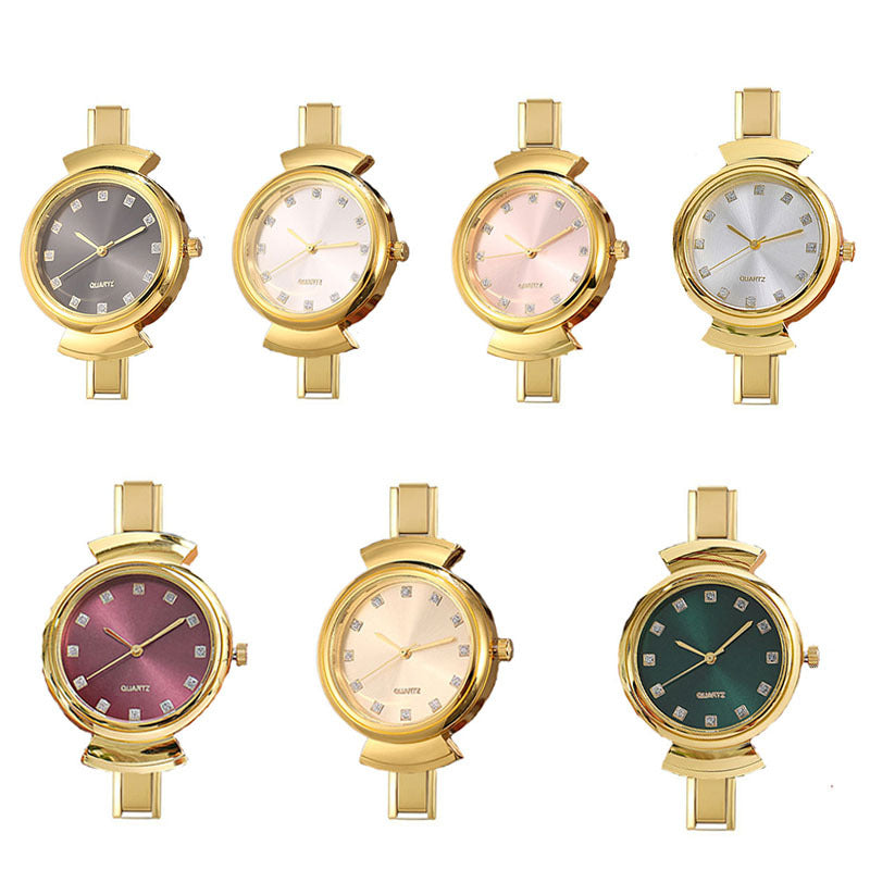 Wholesale Modern Quartz Watch for Women Stainless Steel Strap Fashion Jewelry Accessory