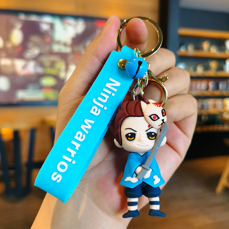 Wholesale Cartoon PVC Soft Keychain Cute Keychain ACC-KC-DingMing001