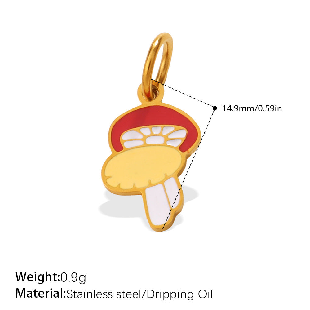 Wholesale Vegetable Series Dripping Oil Charms for Jewelry