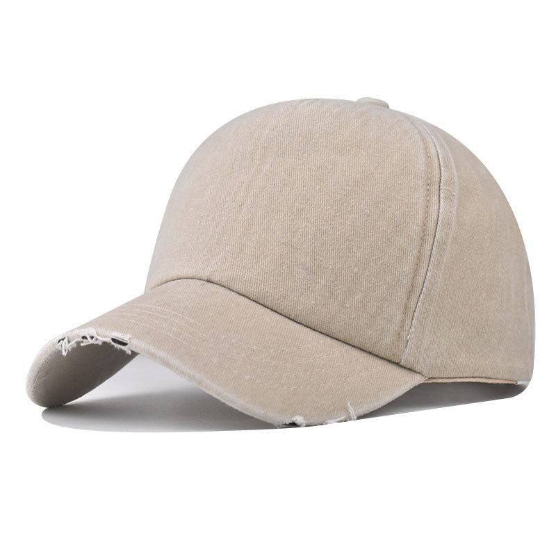 Wholesale  Washed Old Color Matching Baseball Cap