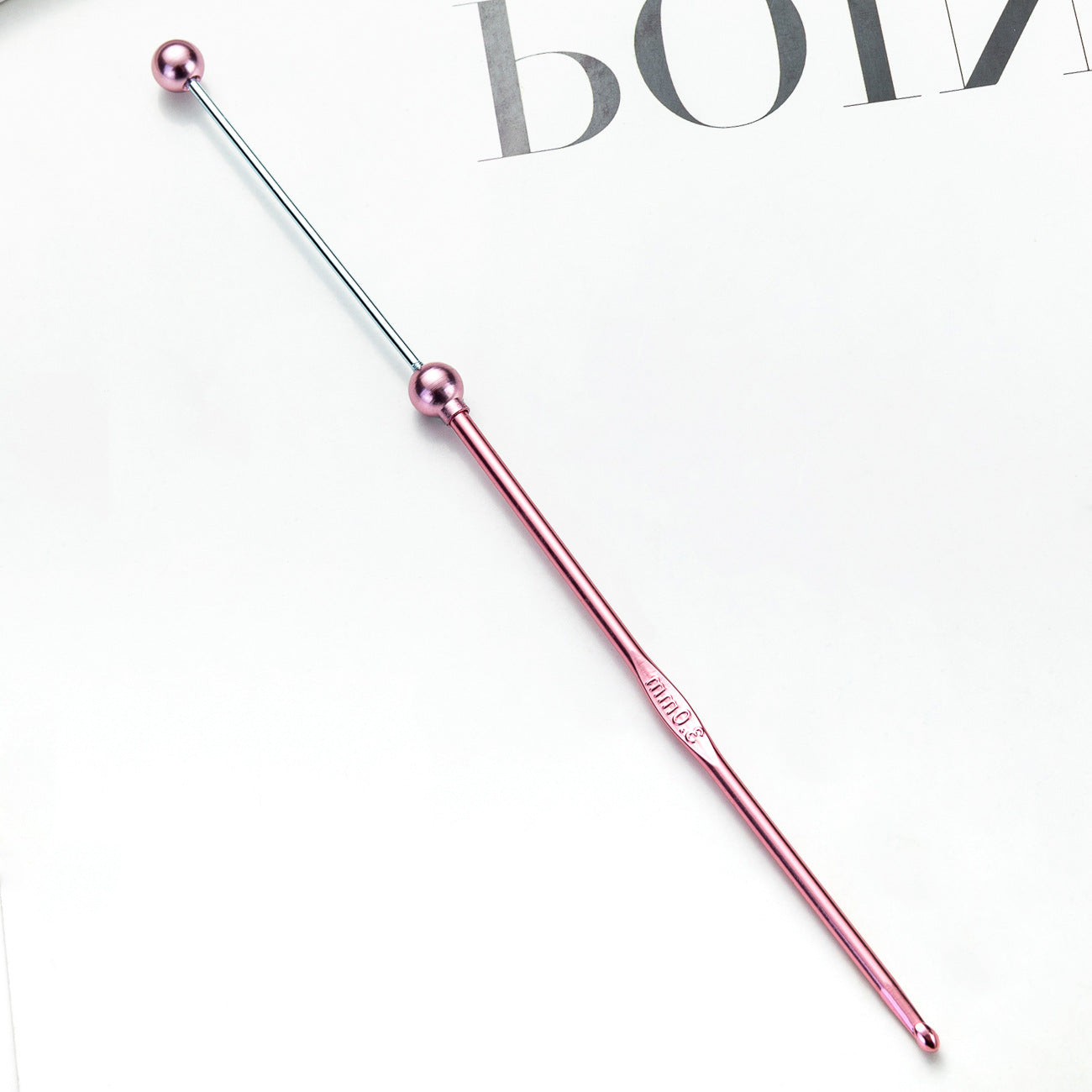 Wholesale Beadable Crochet Metal Sweater Knitting Hook Wire Tools ACC-KC-HuaH012