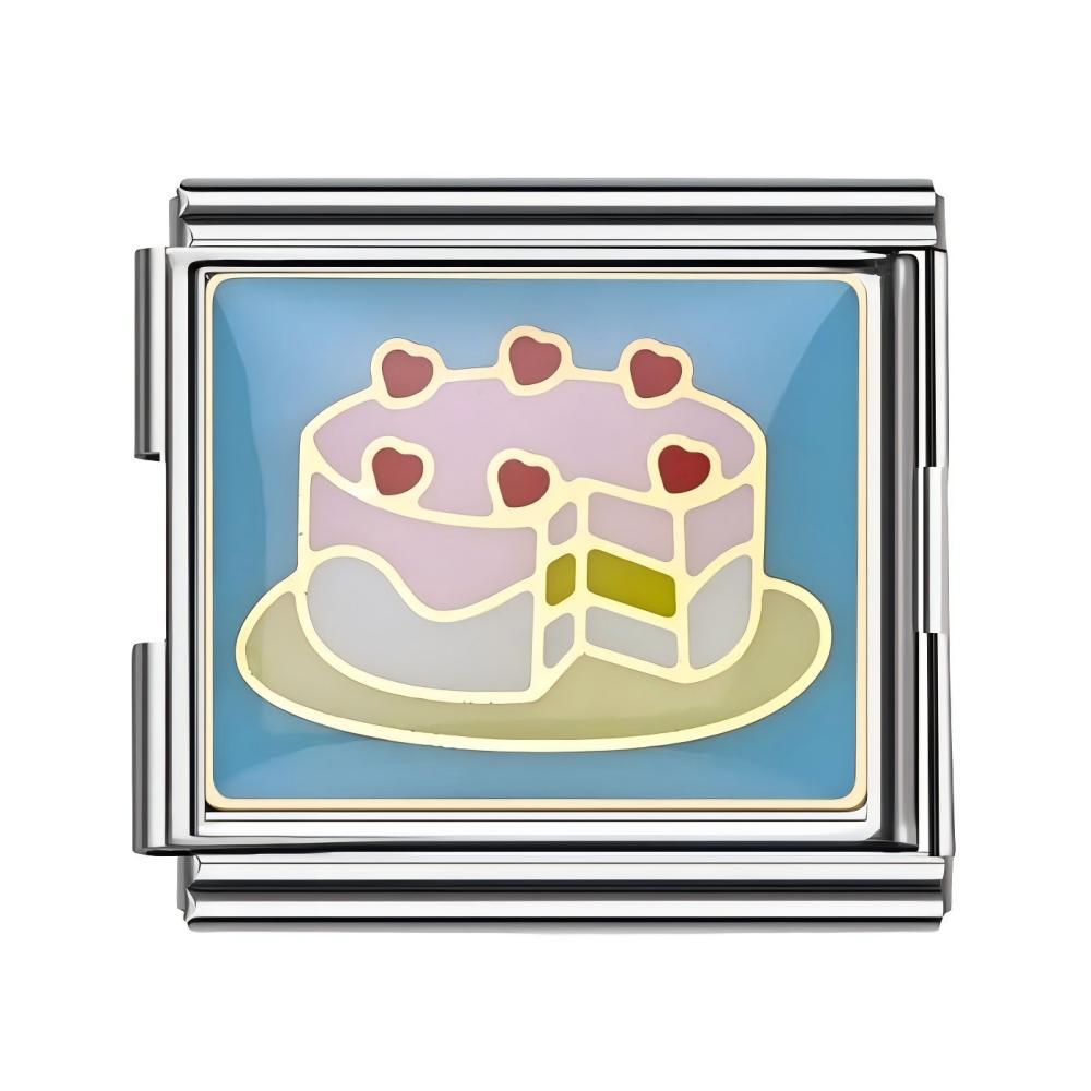 Wholesale 10pcs Italian Charm Bracelet 9mm DIY Splicing Heart Devil Eye Stainless Steel Composable Bracelet