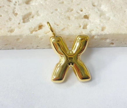 Wholesale Stainless steel bubble letter pendant