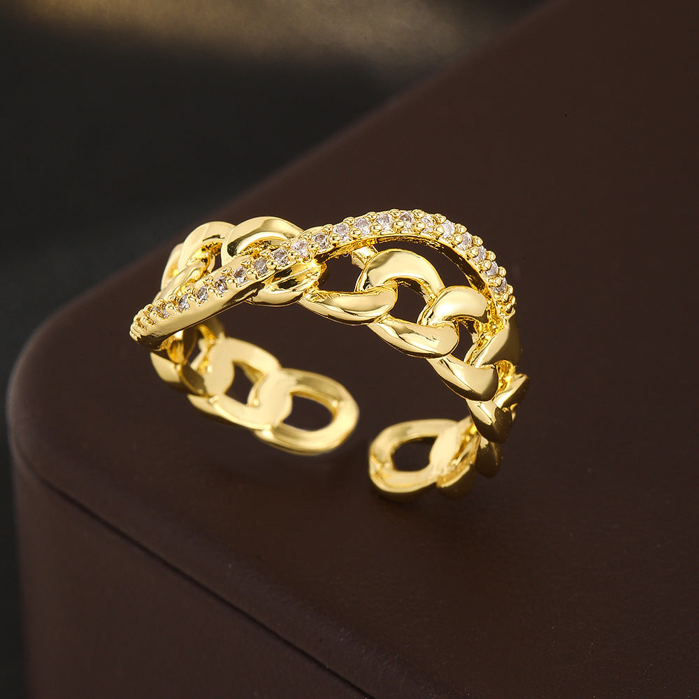 Wholesale Wheat Design Open Ring Gold Tone Adjustable Women S Fashion Jewelry Gift