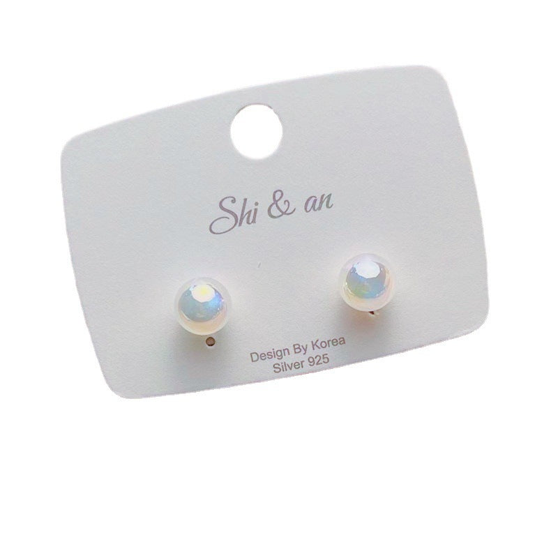 Wholesale Colorful mermaid pearl earrings