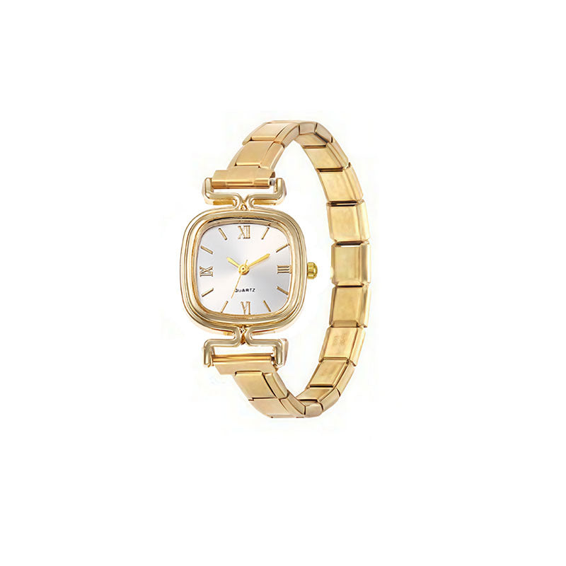 Wholesale Fashion Square Quartz Watch Simple Ins Style Women' s Student Casual Gift