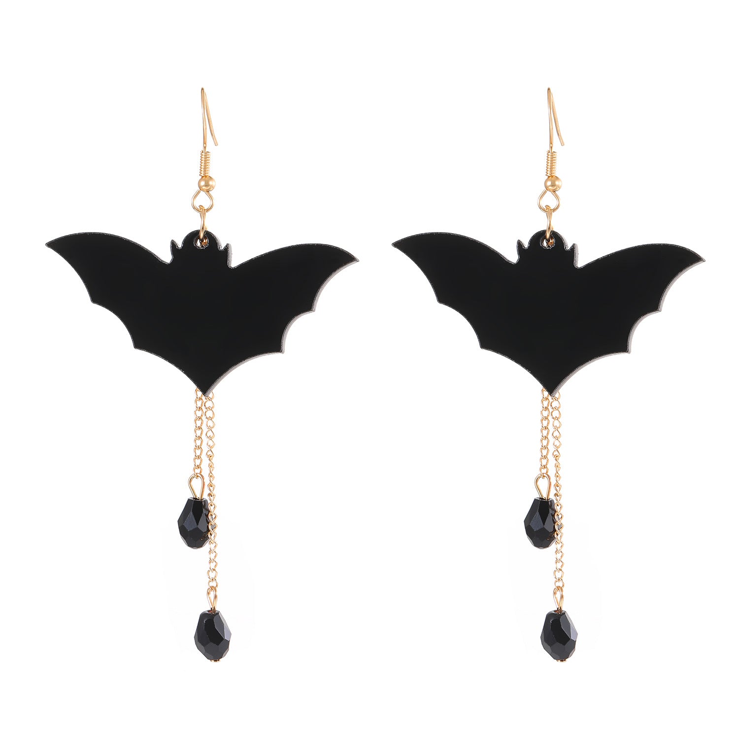 Wholesale Acrylic Pumpkin Skull  Earrings for Party - Fun Fashion Accessory