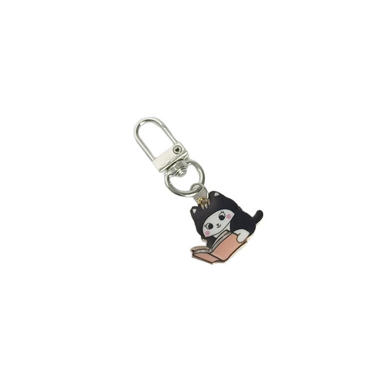 Wholesale Creative and able alloy cat Keychains