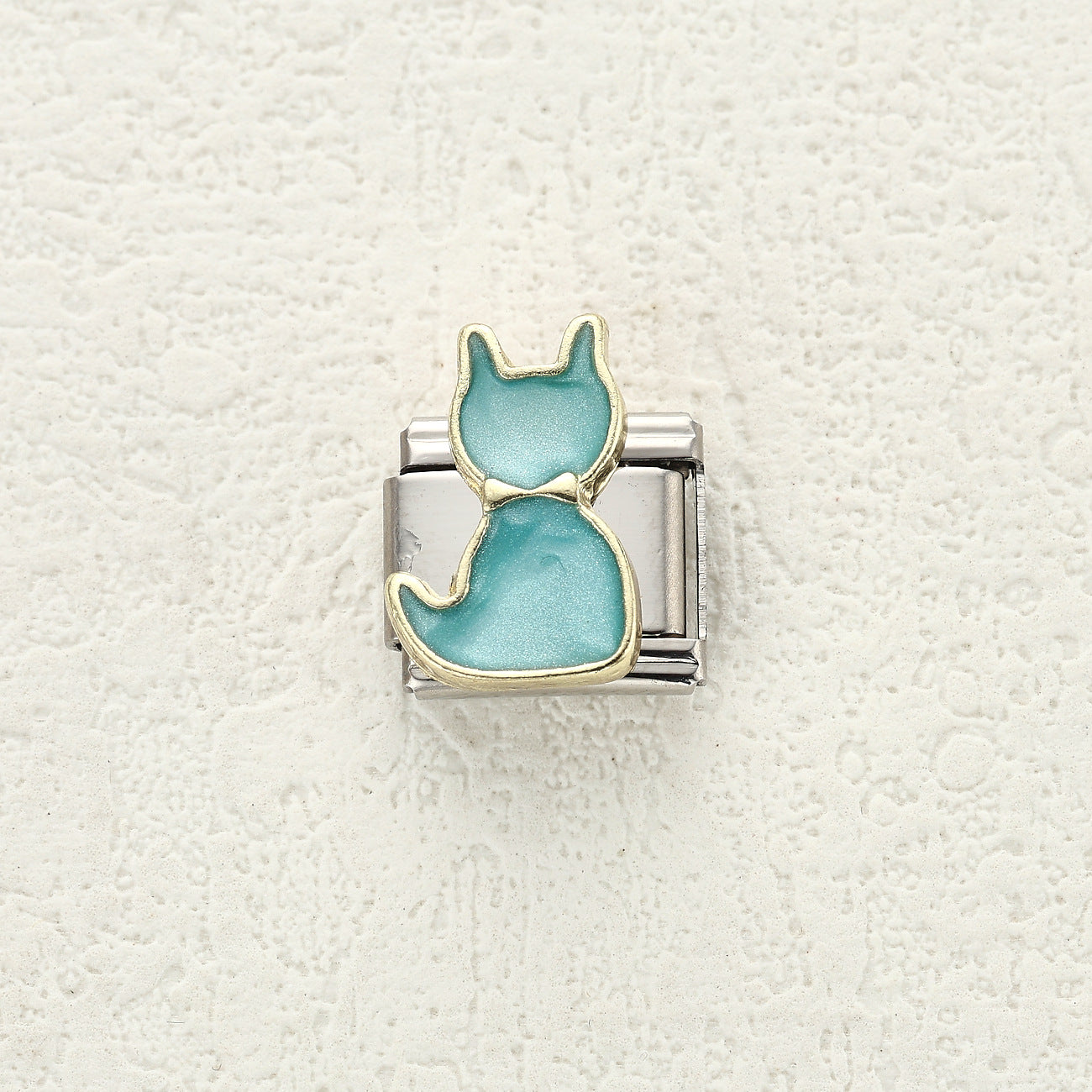 Wholesale 10pcs Italian Charm Bracelet 9mm DIY Splicing Cute Creative Stainless Steel Composable Bracelet