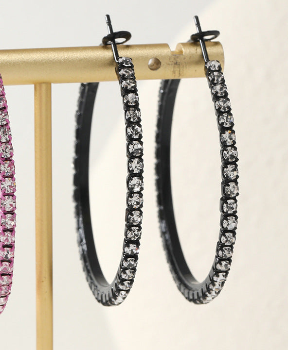 Wholesale Classic Plated Hoop Earrings