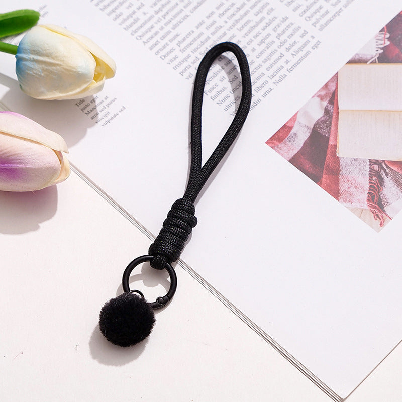 Wholesale Cloth Woven Lanyard Colorful Minimalist Keychain Strap,  Everyday Use for Phone Water Bottle