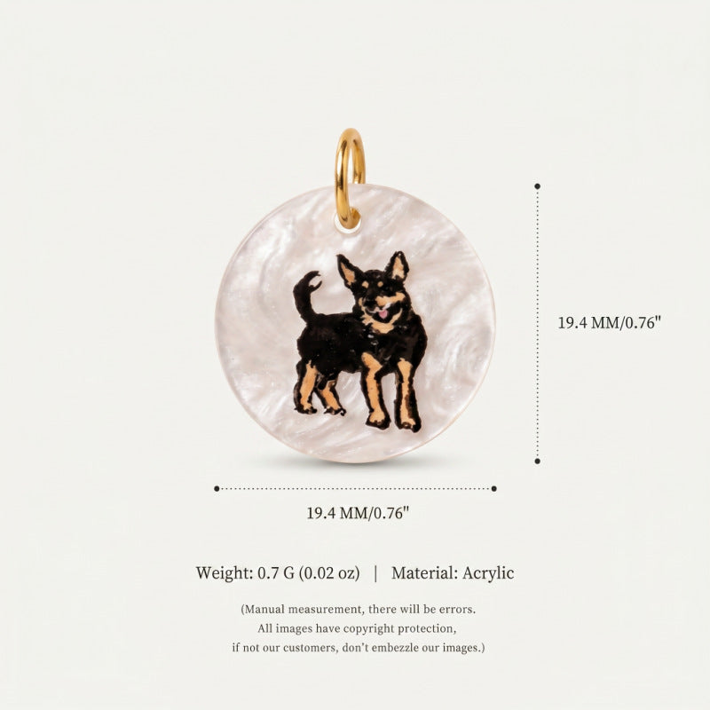 Wholesale Cute Cat Pendant Stainless Steel 18K Gold Plated DIY Jewelry Making Fashion Accessory Boutique Resale