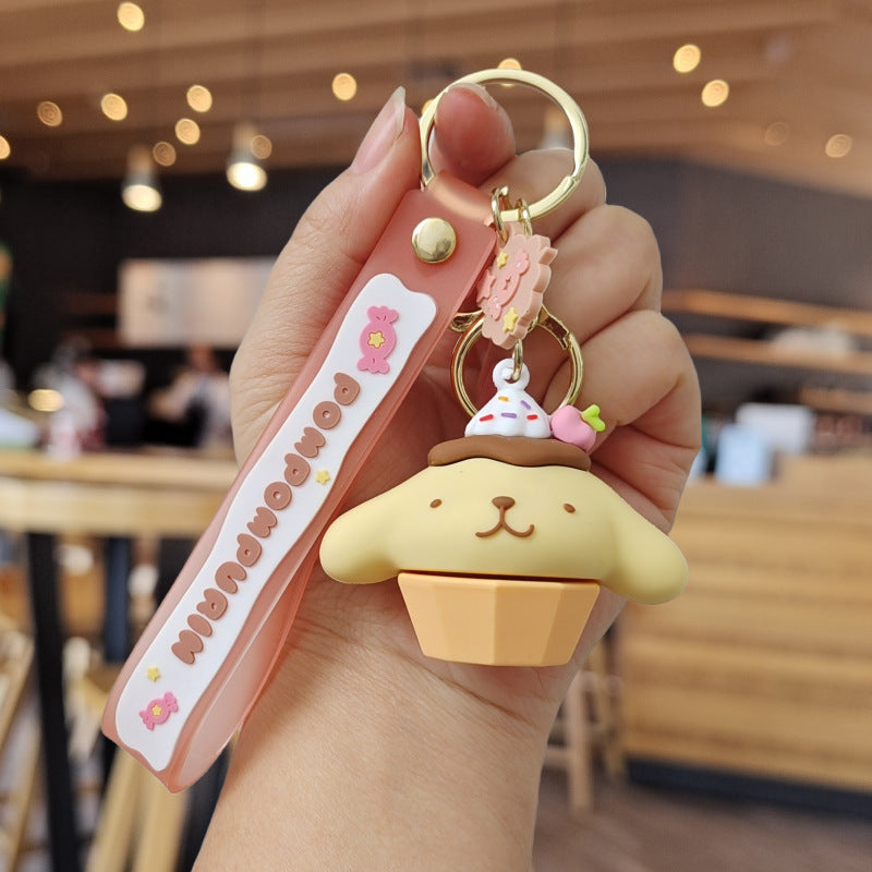 Wholesale Cartoon Cute Silicone Keychains ACCVIP-KC-MingTian002