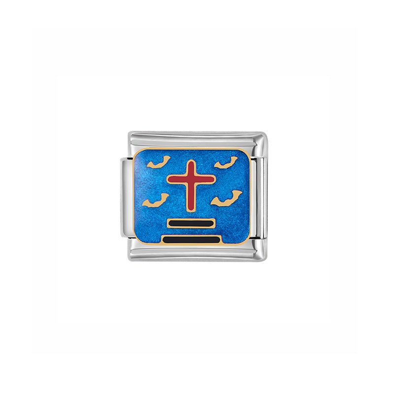 Bracelet de charme italien en gros 9 mm BRACILATEUR DE COMPOSABLE D'ECHEUR SECHNODUDESSE