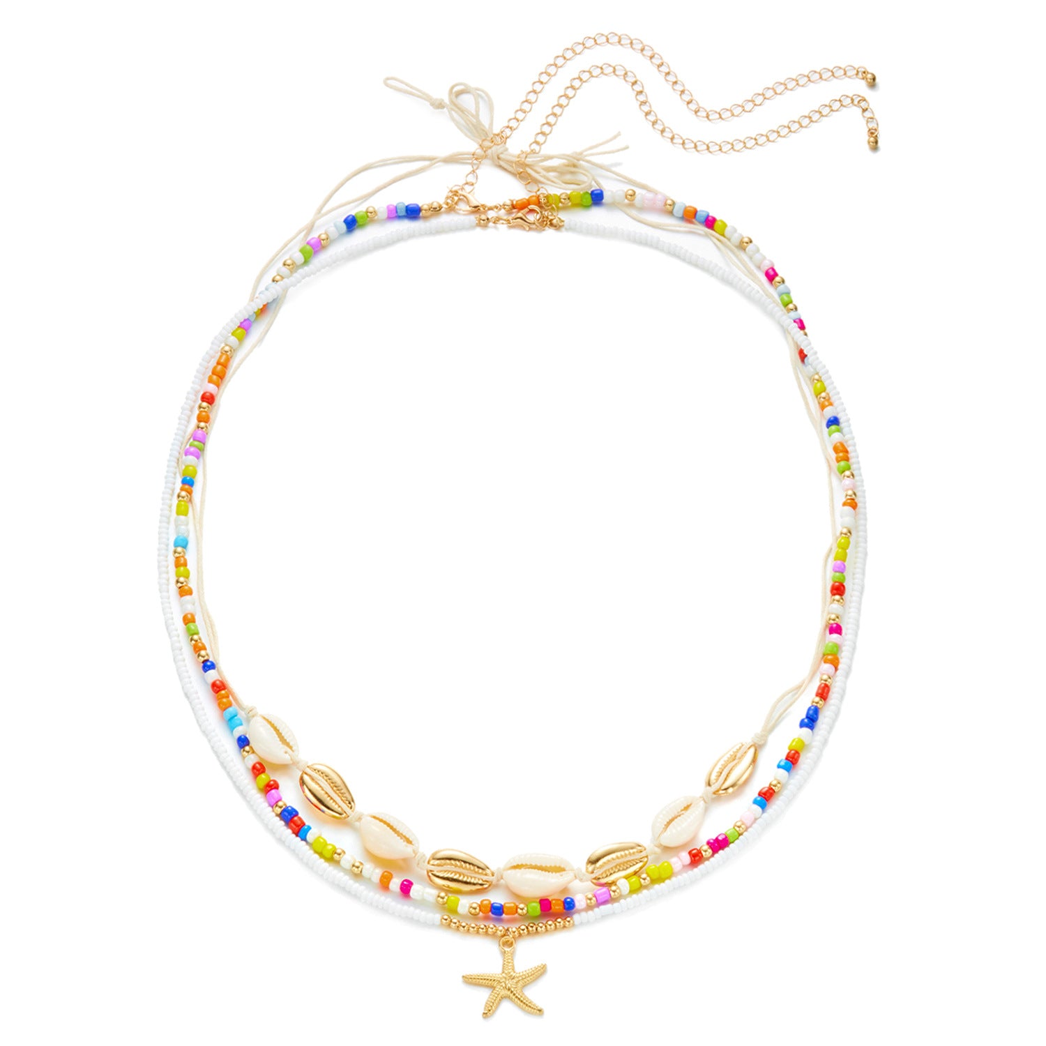 Wholesale Shell Rice Beads Waist Chain  Body Jewelry